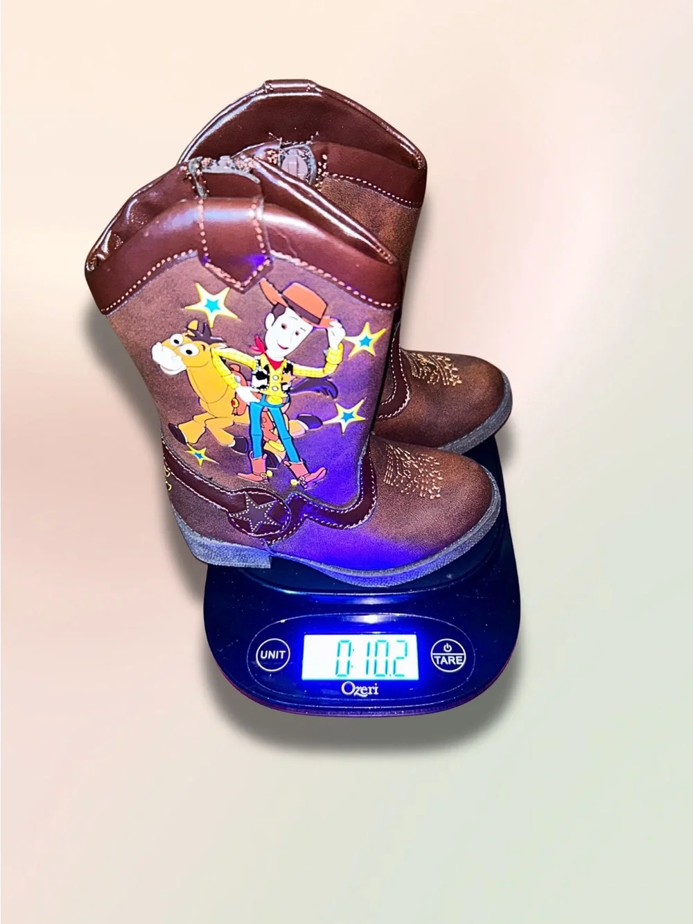 Disney/Pixar Toy Story Woody & Bullseye Toddler Boys Boots Size 5